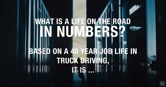 MAN tells the story of truck drivers in numbers