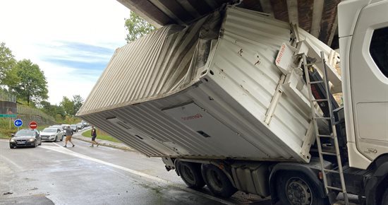 A bridge to avoid: three consecutive days of accidents in the same place!
