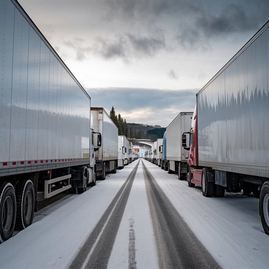 Blockage on the A36: 800 trucks immobilized during the night, 150 still at a standstill this morning