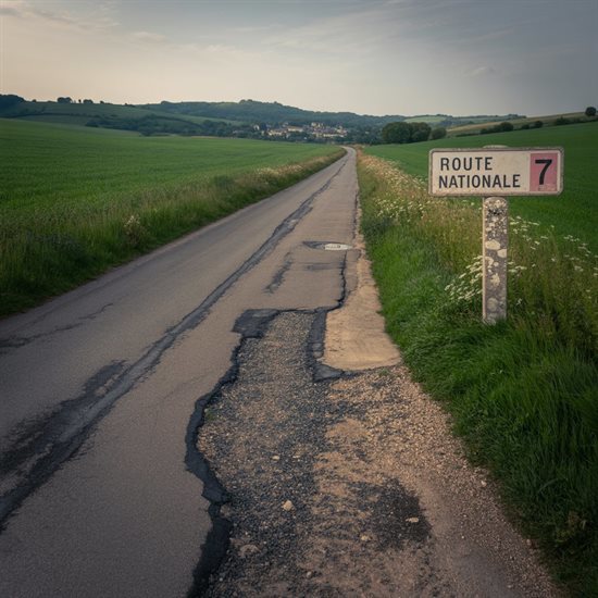 The state of the roads in France is a factor in more than one in two accidents