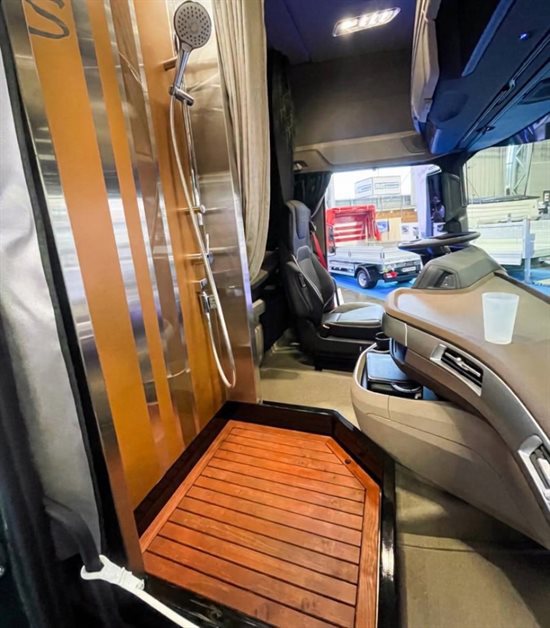 Comfort and hygiene on board: custom-designed layout redefines the daily lives of drivers