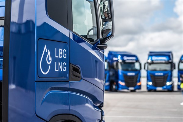 LNG trucks